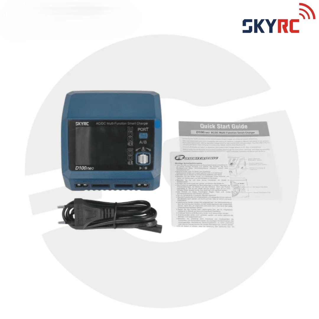 SkyRC D100 Neo Dual 2x100W AC/DC Charger - Image 3
