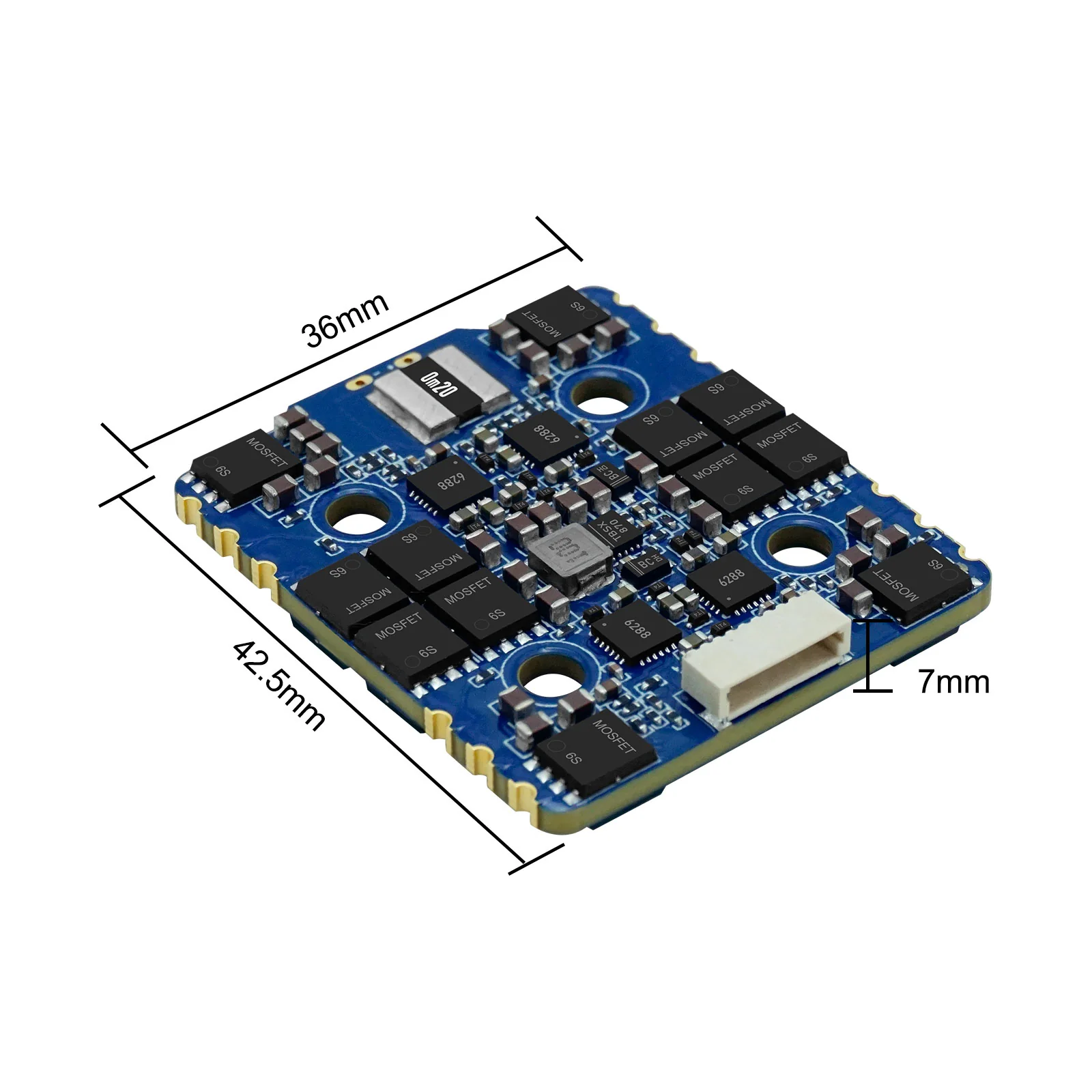 SEQURE Blueson A1 8S 70A ESC with AM32 128KHz 4IN1 ESC - Image 3
