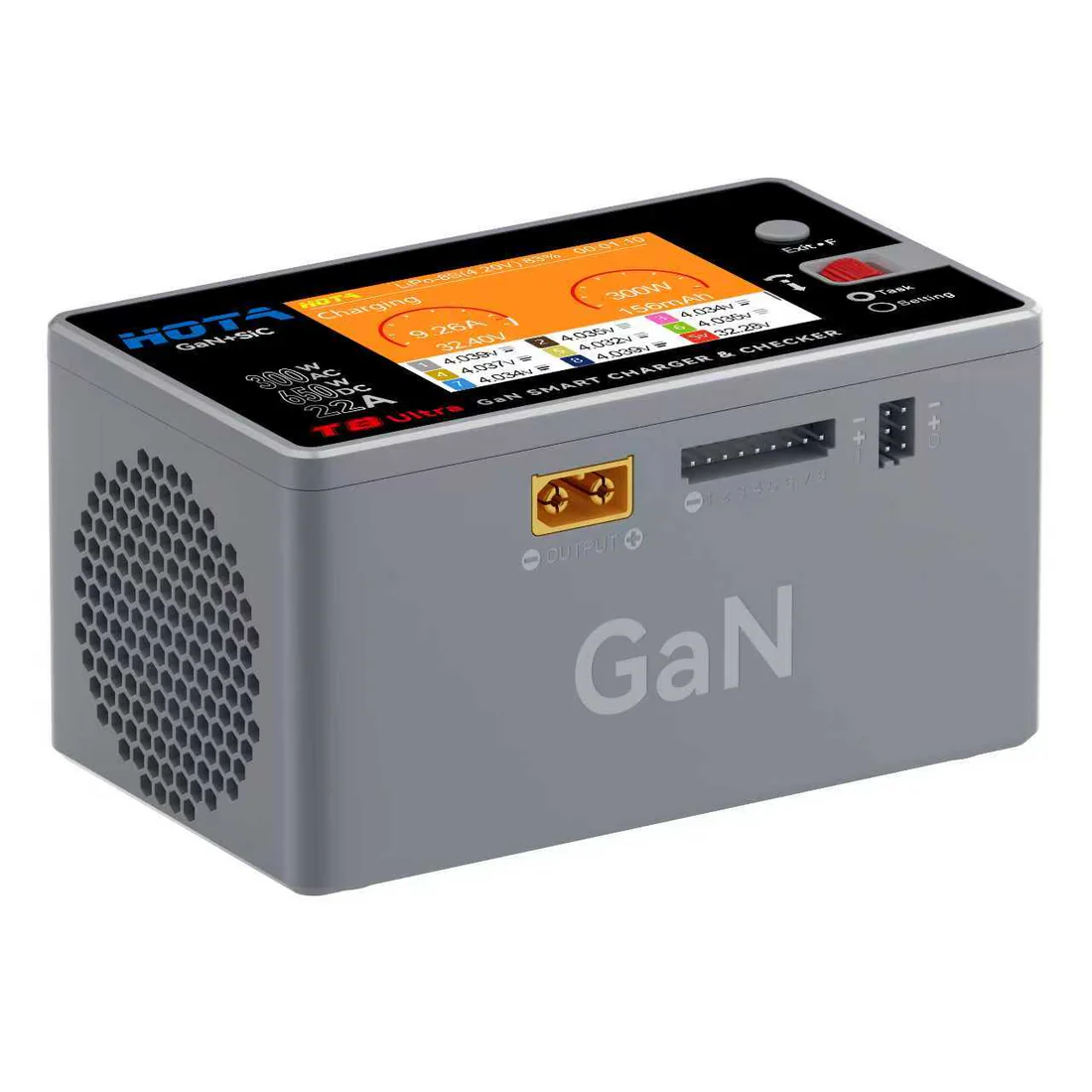 HOTA T8 Ultra – 650W 1-8S AC/DC GaN Smart Charger - Image 3