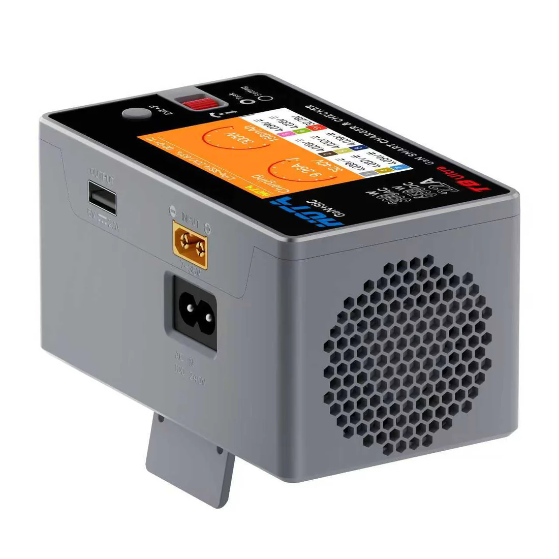 HOTA T8 Ultra – 650W 1-8S AC/DC GaN Smart Charger - Image 2