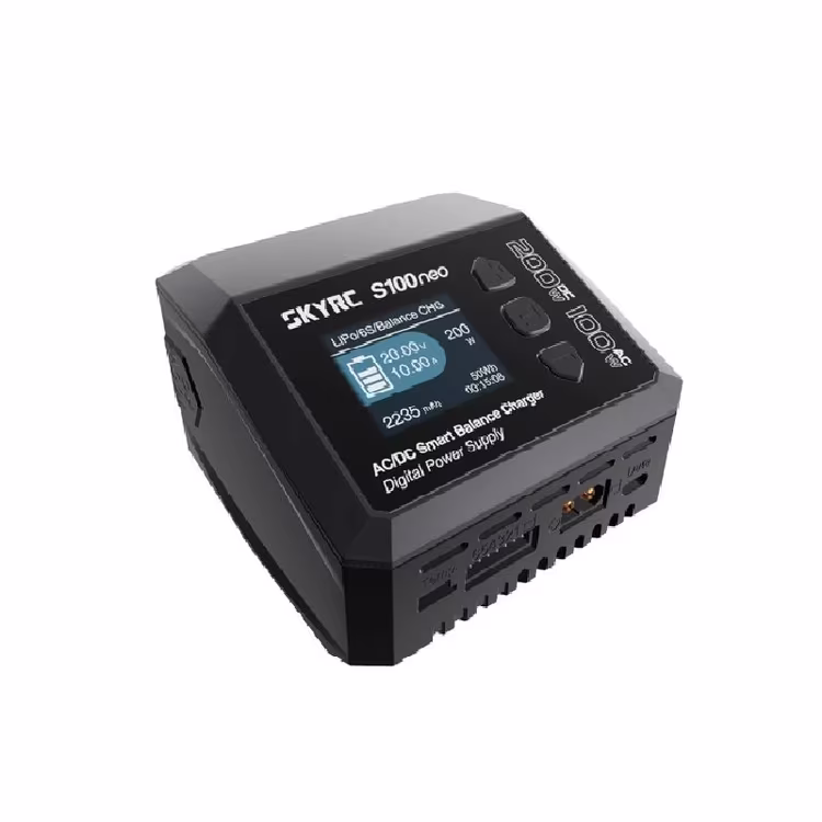 SkyRC S100neo 100W Single Channel AC/DC Smart Charger - Image 3
