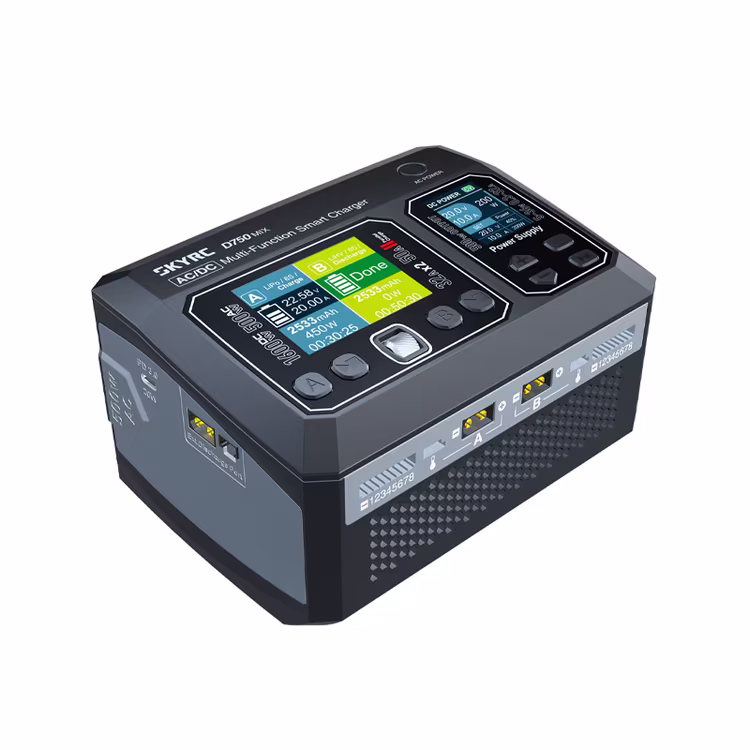 SkyRC D750 MIX Dual Channel AC/DC Charger with Bluetooth - Image 2