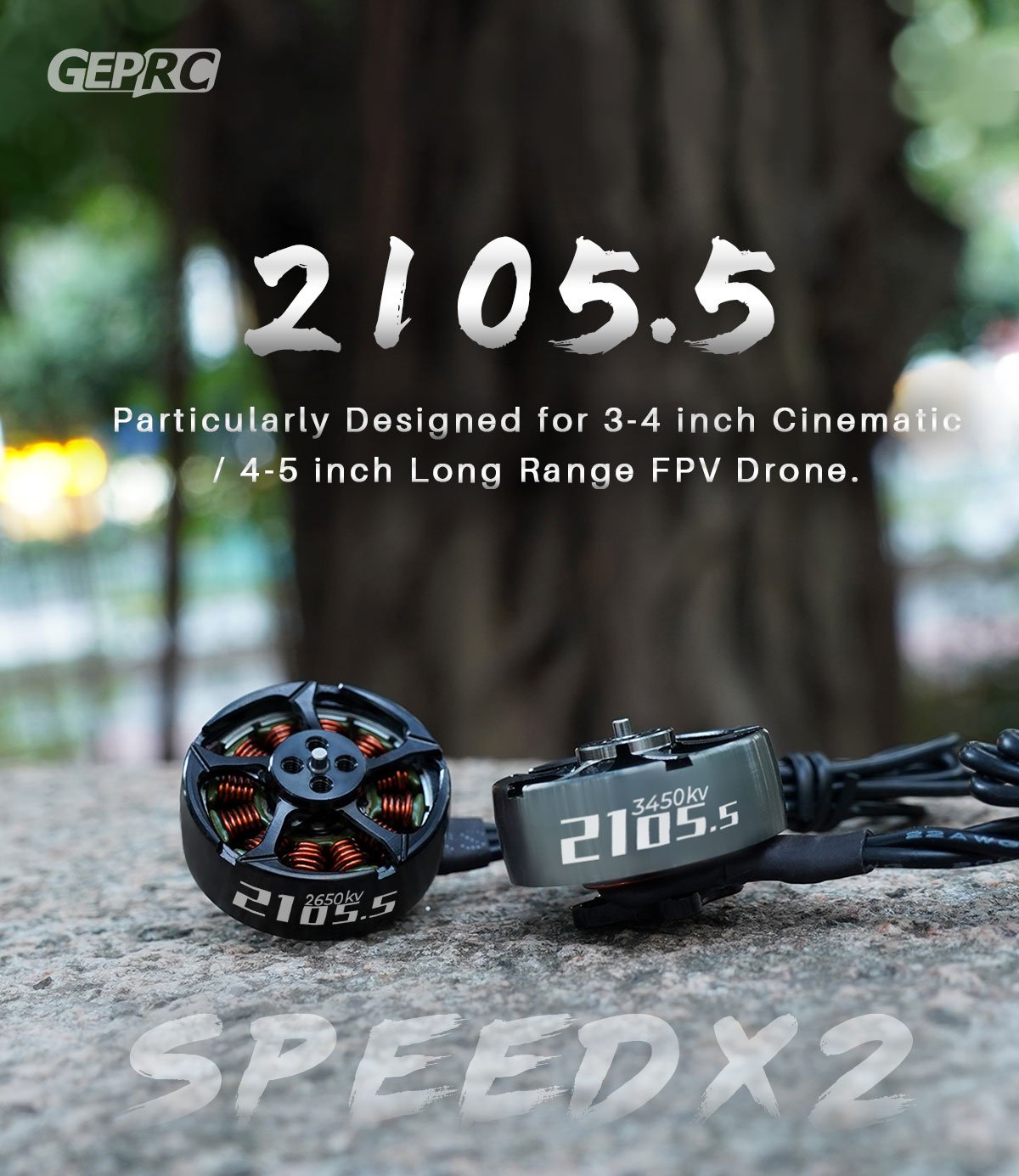GEPRC SPEEDX2 2105.5 2650KV/3450KV FPV Motor