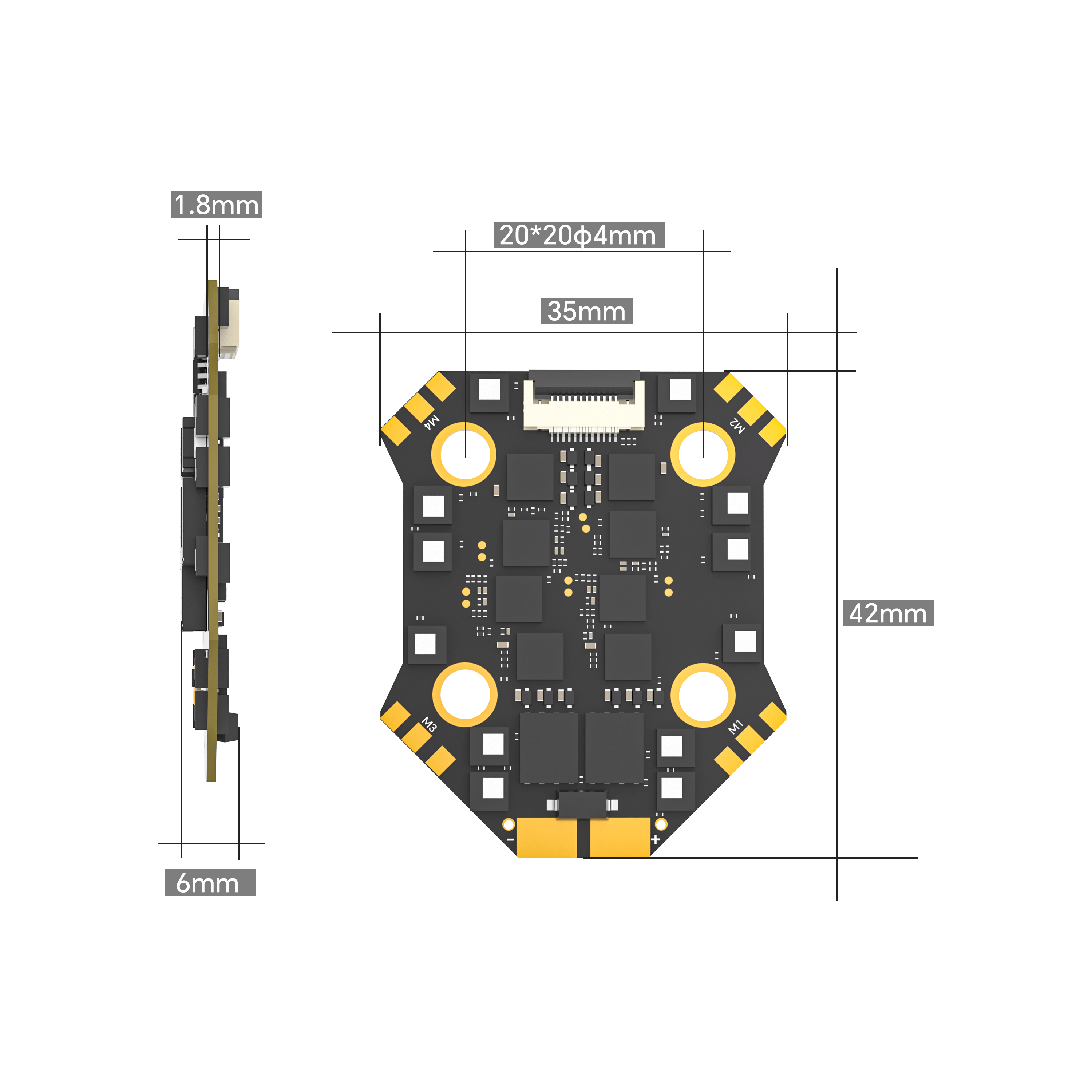 iFLight Borg Mini 60A ESC - Image 2