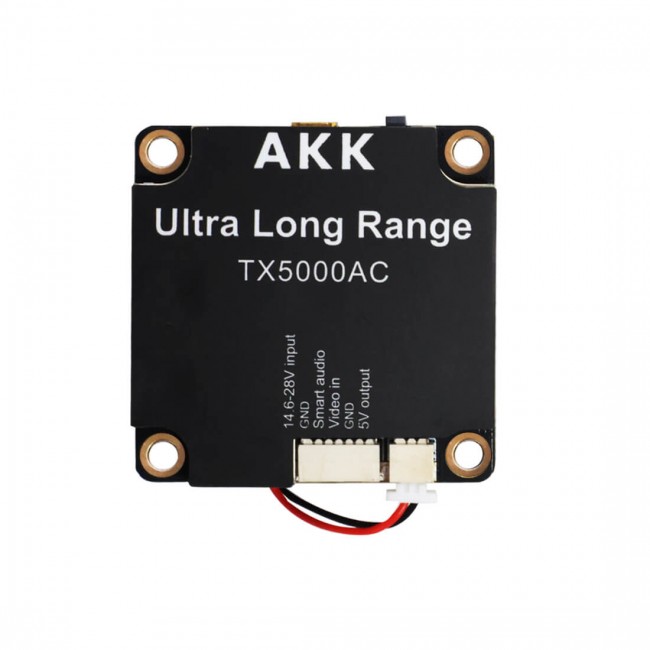 AKK TX5000AC Ultra Long Range 5W 4.9G-6G Video Transmitter