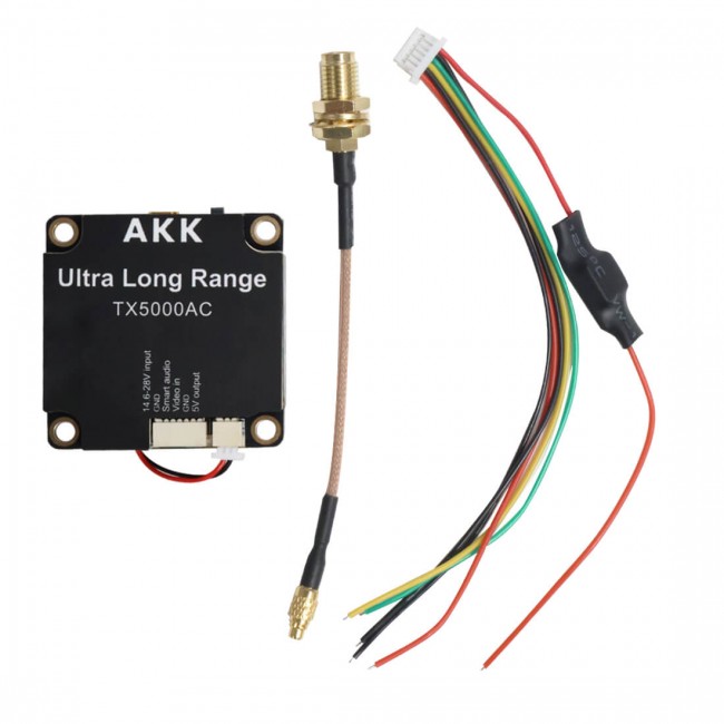 AKK TX5000AC Ultra Long Range 5W 4.9G-6G Video Transmitter - Image 5