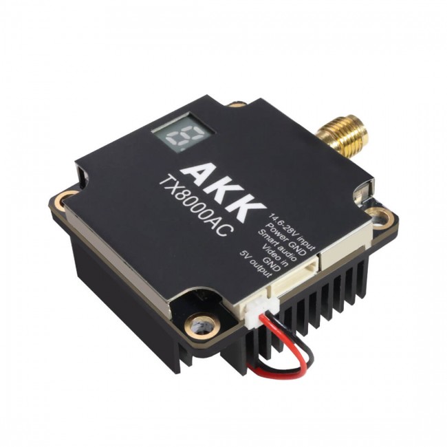 AKK TX8000AC Ultra Long Range 8W 4.9G-6G VTX - Image 7