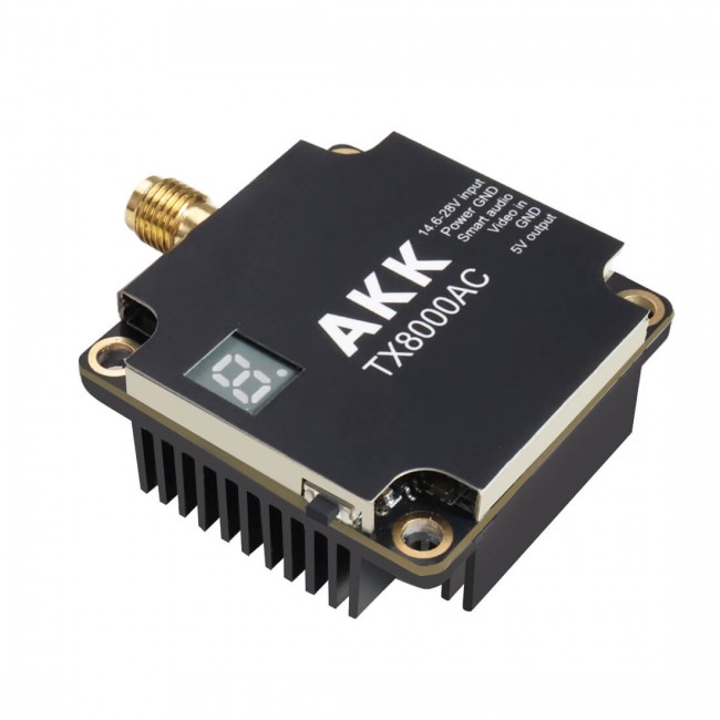 AKK TX8000AC Ultra Long Range 8W 4.9G-6G VTX - Image 3