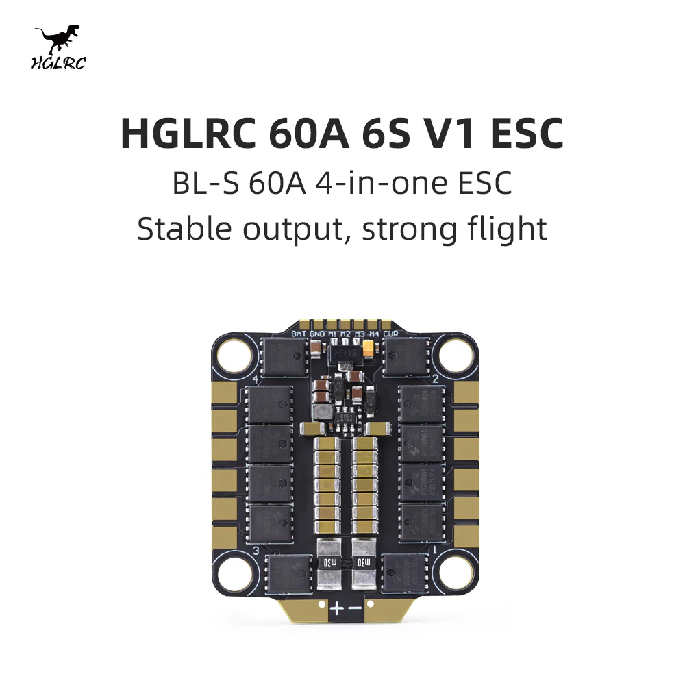 HGLRC 60A 6S V1 ESC