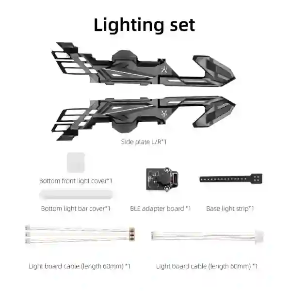 HGLRC Nblade MAX 5 inch DC Cinematic FPV Frame - Image 6
