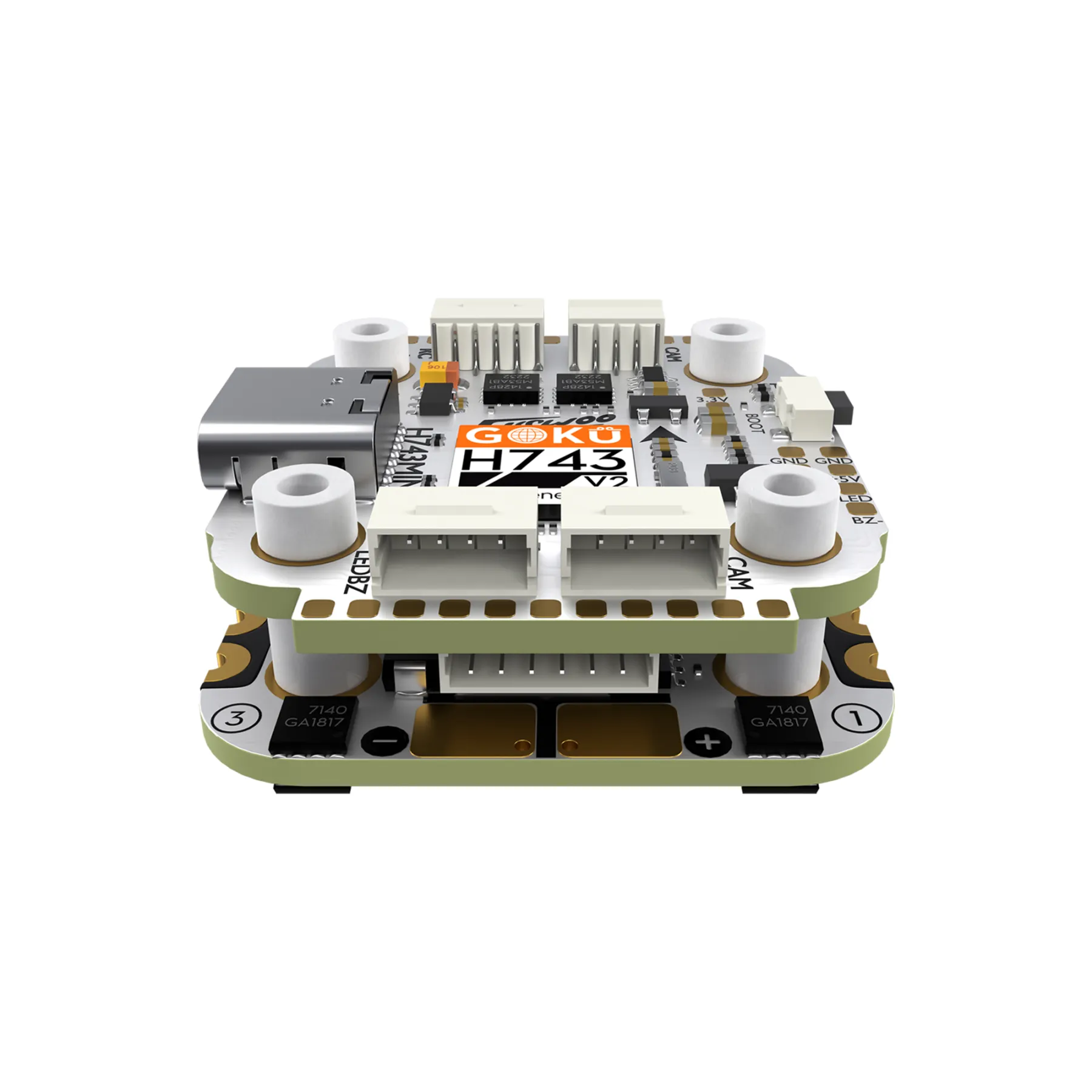 Flywoo GOKU H743 PRO Mini 45A 32Bit 128K 20*20 Stack - Image 8