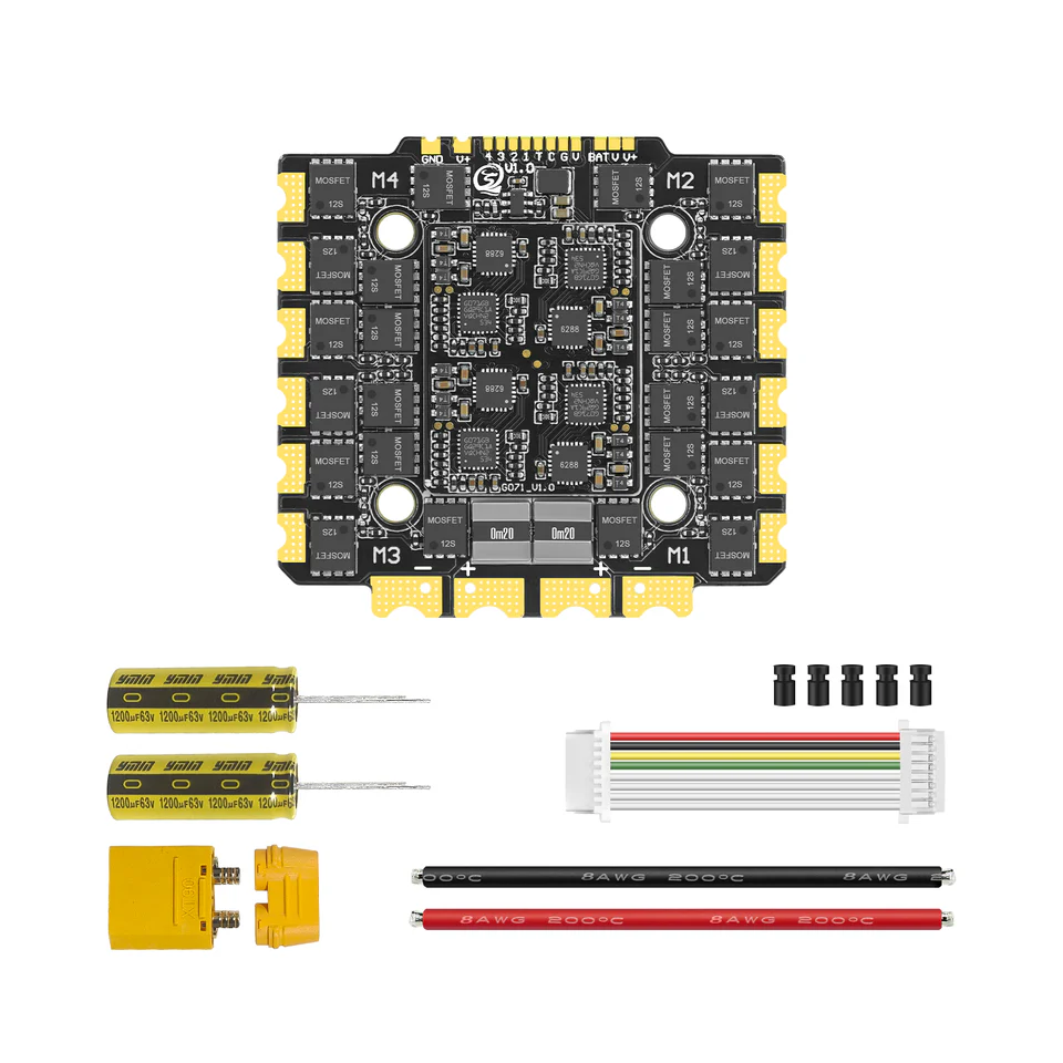 SEQURE E130/E160 G2-12S 130A/160A 4IN1 ESC with BLHeli_32 Firmware