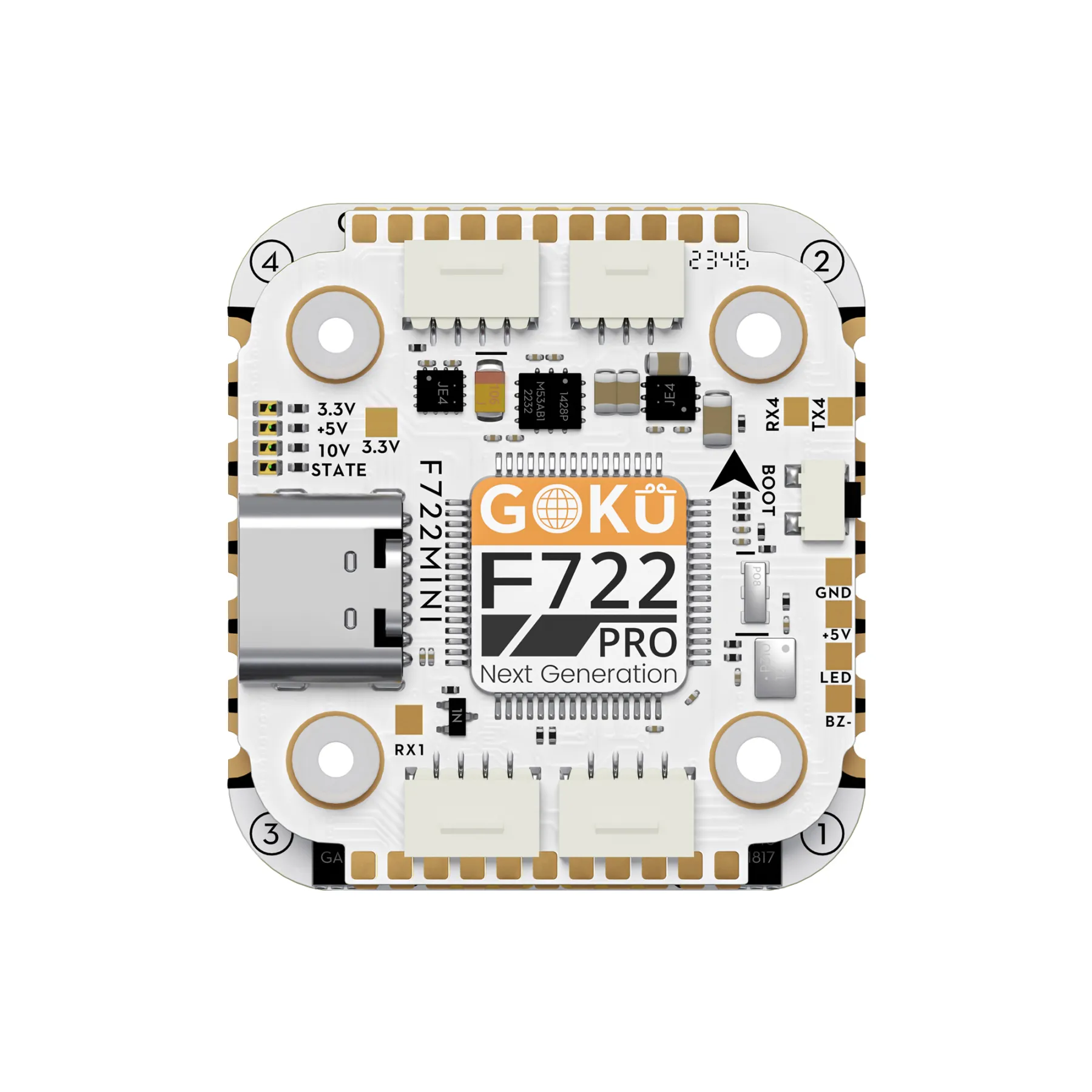 Flywoo GOKU F722 Pro Mini V2 45A 32Bit Stack