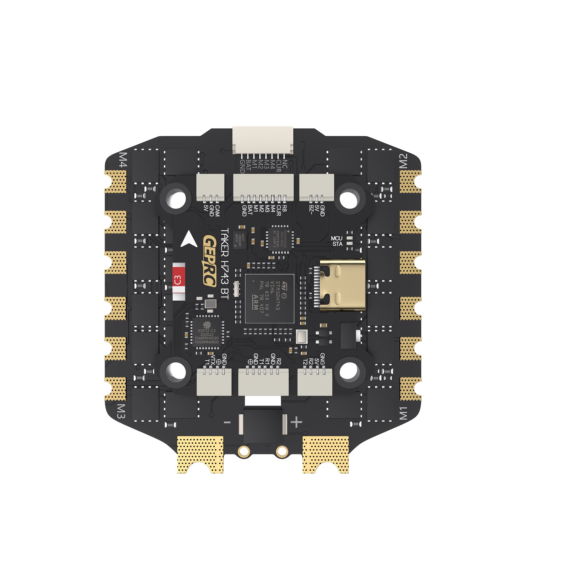 GEPRC TAKER H743 BT 8Bit 80A STACK - Image 6