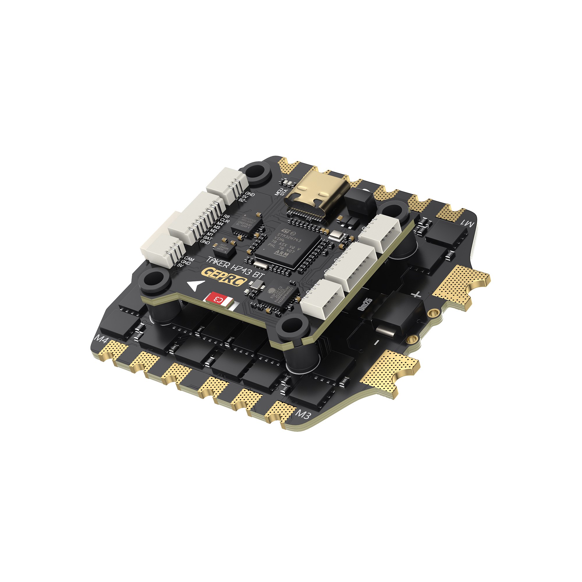 GEPRC TAKER H743 BT 8Bit 80A STACK - Image 4
