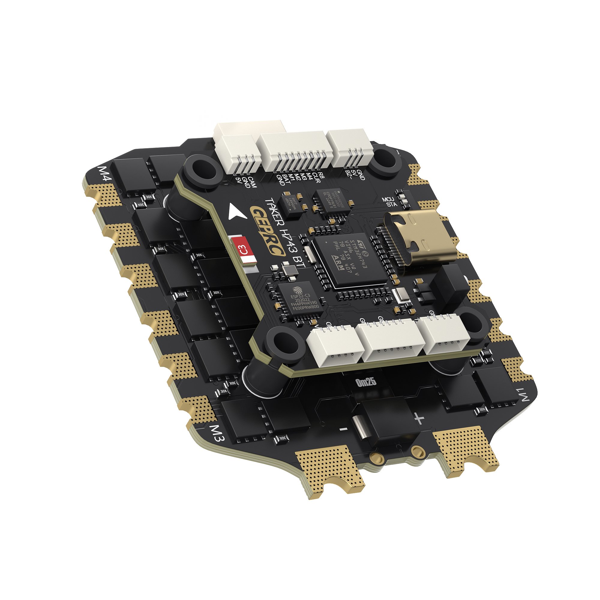 GEPRC TAKER H743 BT 8Bit 80A STACK - Image 3