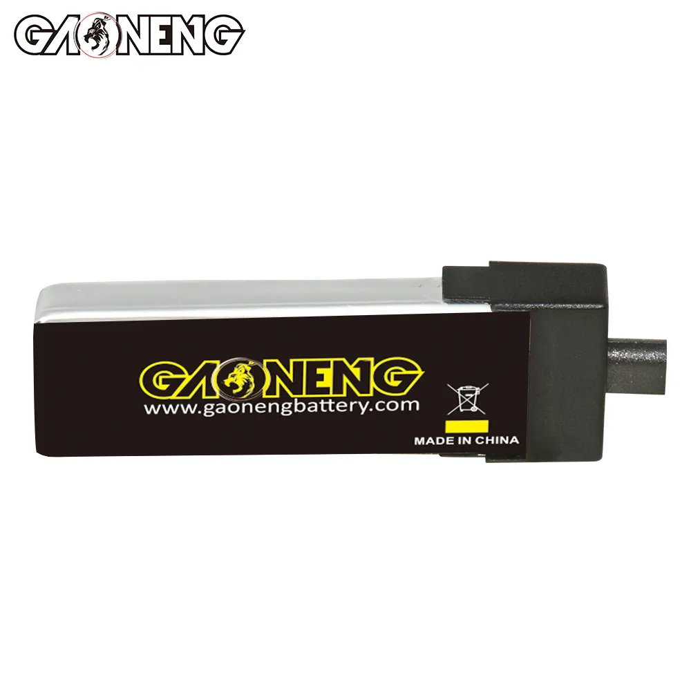 GAONENG GNB LiHV 1S 3.8V 380mAh 90C A30 Plastic Head LiPo Battery - Image 3