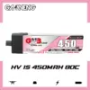 GAONENG GNB LiHV 1S 3.8V 450mAh 80C A30 Plastic Head LiPo Battery