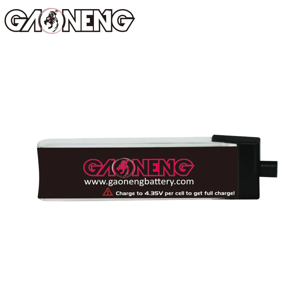 GAONENG GNB LiHV 1S 3.8V 720mAh 100C A30 Plastic Head LiPo Battery - Image 2