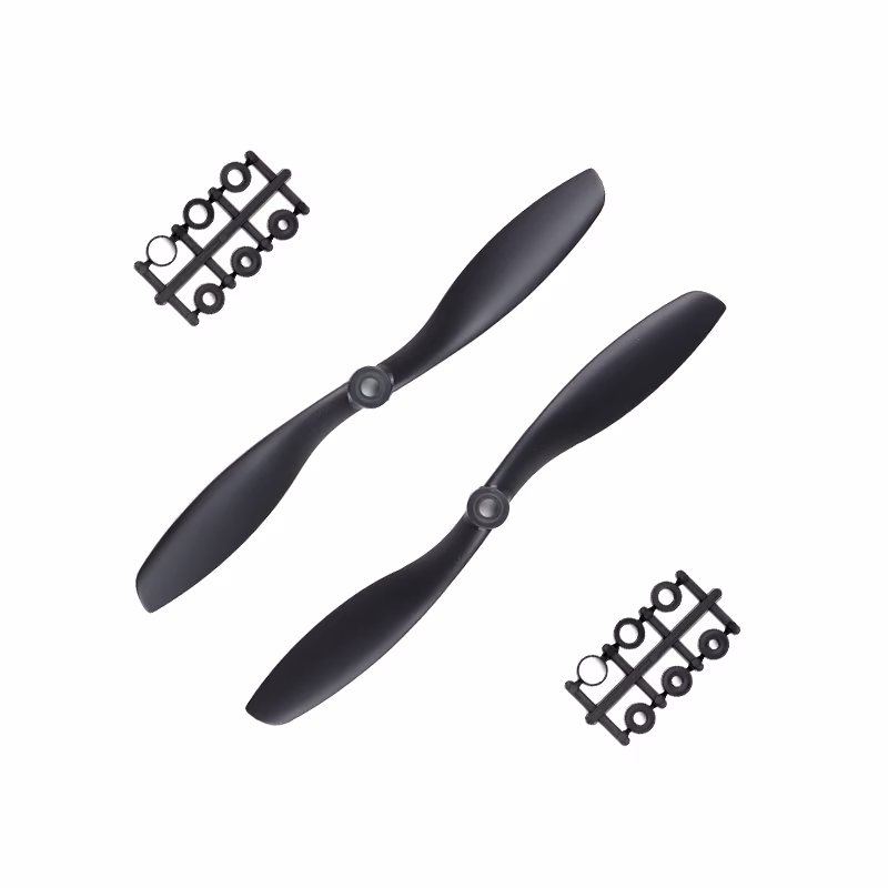 Gemfan Glass Nylon 1045 2- Bladed Propeller Black (CW/CCW) (1 Pair) - Image 2