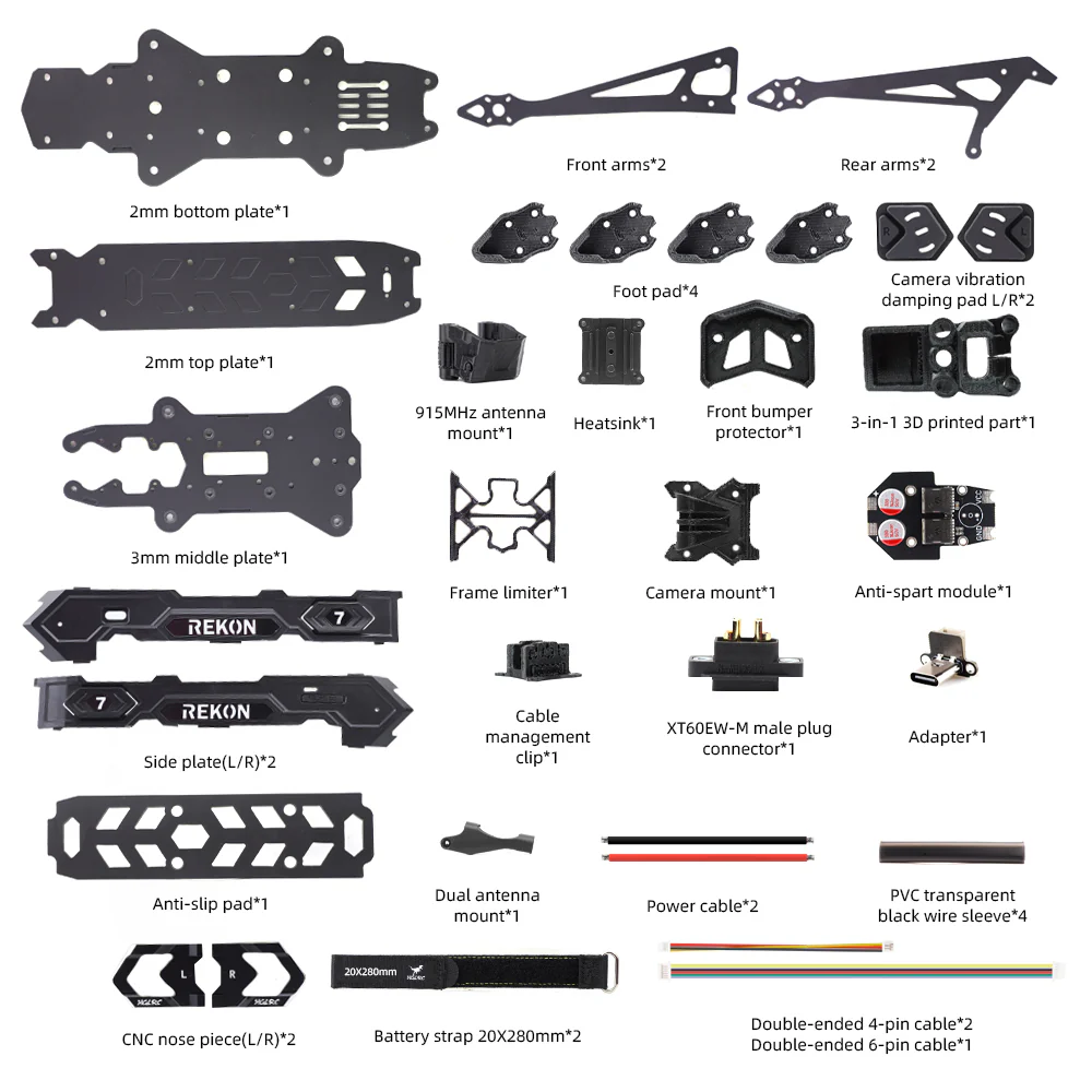 Rekon7 Pro Long Range Frame Kit V2 - Image 7