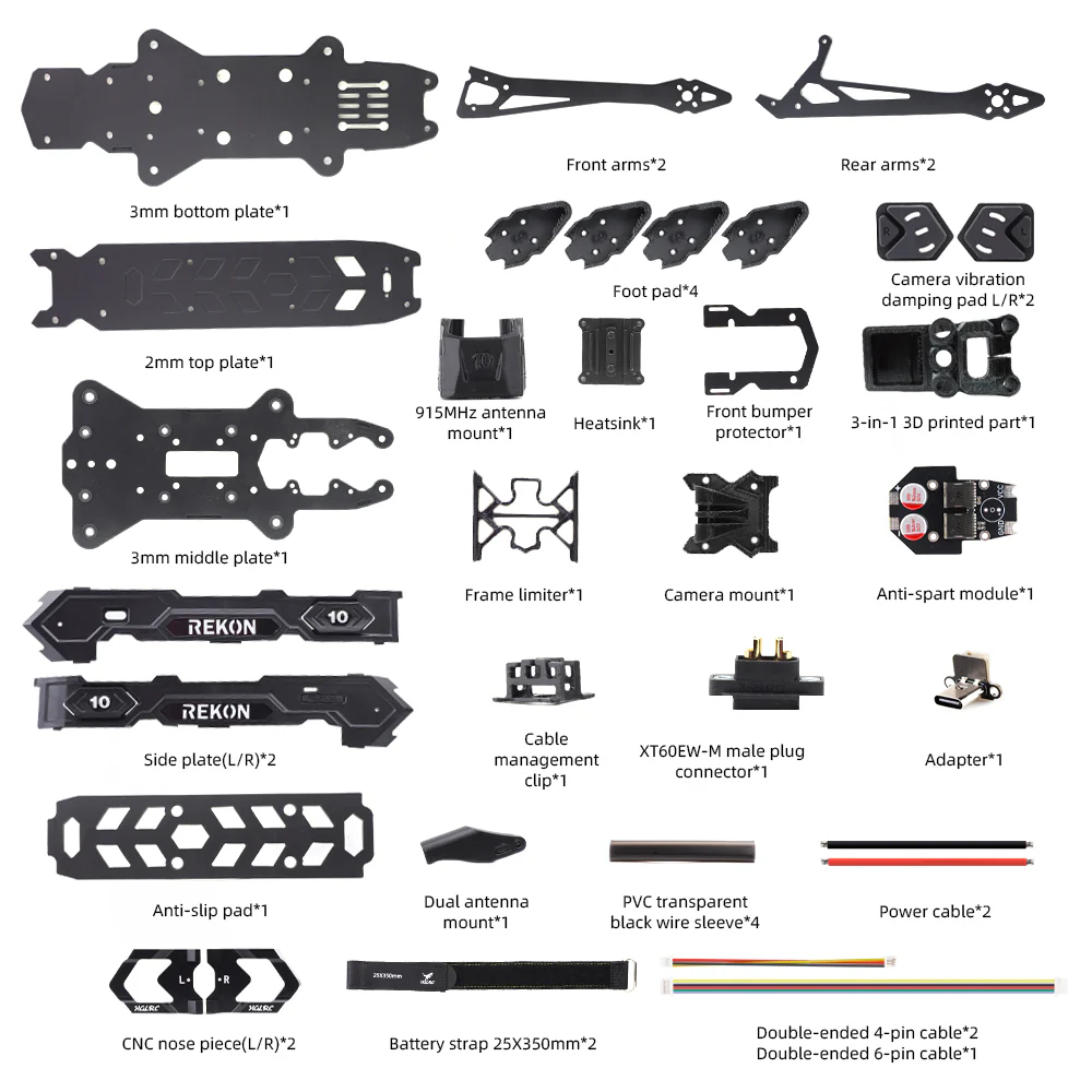Rekon10 Pro Long Range Frame Kit V2 - Image 8