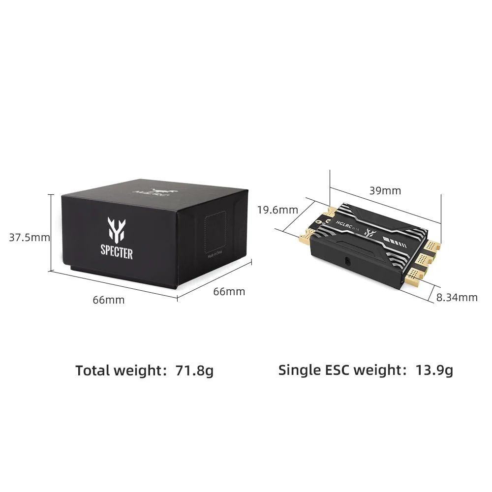 HGLRC SPECTER 90A Individual ESC - Image 8
