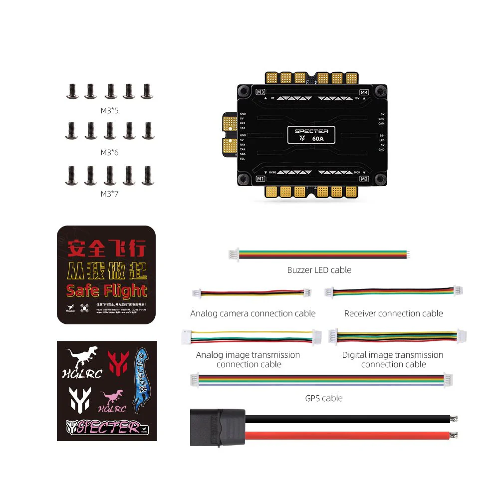 HGLRC SPECTER F760 BOX integrated stack - Image 9